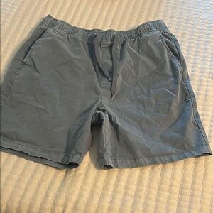 GAP blue  Elastic Waist shorts with drawstring size Medium.  Gently worn